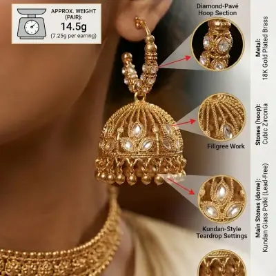 Gold Earrings
